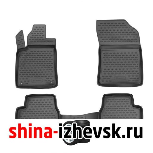 Коврик Autofamily коврики в салон для CITROEN DS3, 2011-  4 шт. ) в Ижевске